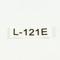 Taśma Supvan L-121E przezroczysta/czarny druk, 9 mm