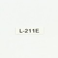 Taśma Supvan L-211E biała/czarny druk, 6 mm