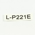 Taśma Supvan L-P221E biała/czarny druk, 9 mm, mocny klej