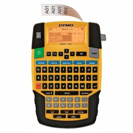 Dymo Rhino 4200 zestaw walizkowy z 5-letnią gwarancją!