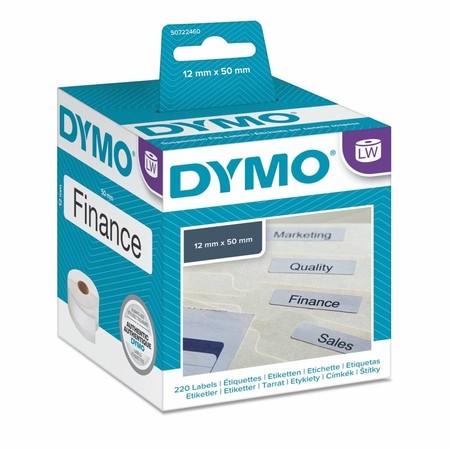 Etykiety papierowe Dymo S0722460, 50x12 mm, 220 szt.