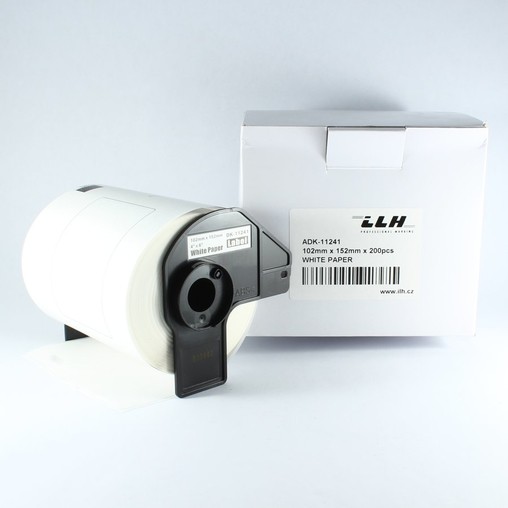 Etykiety papierowe ADK11241, 102x152 mm, 200 szt.